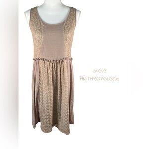 Anthropologie | a’reve Floral Lace Embroidered Dress